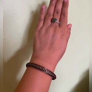 Elegant Copper Cuff Bracelet